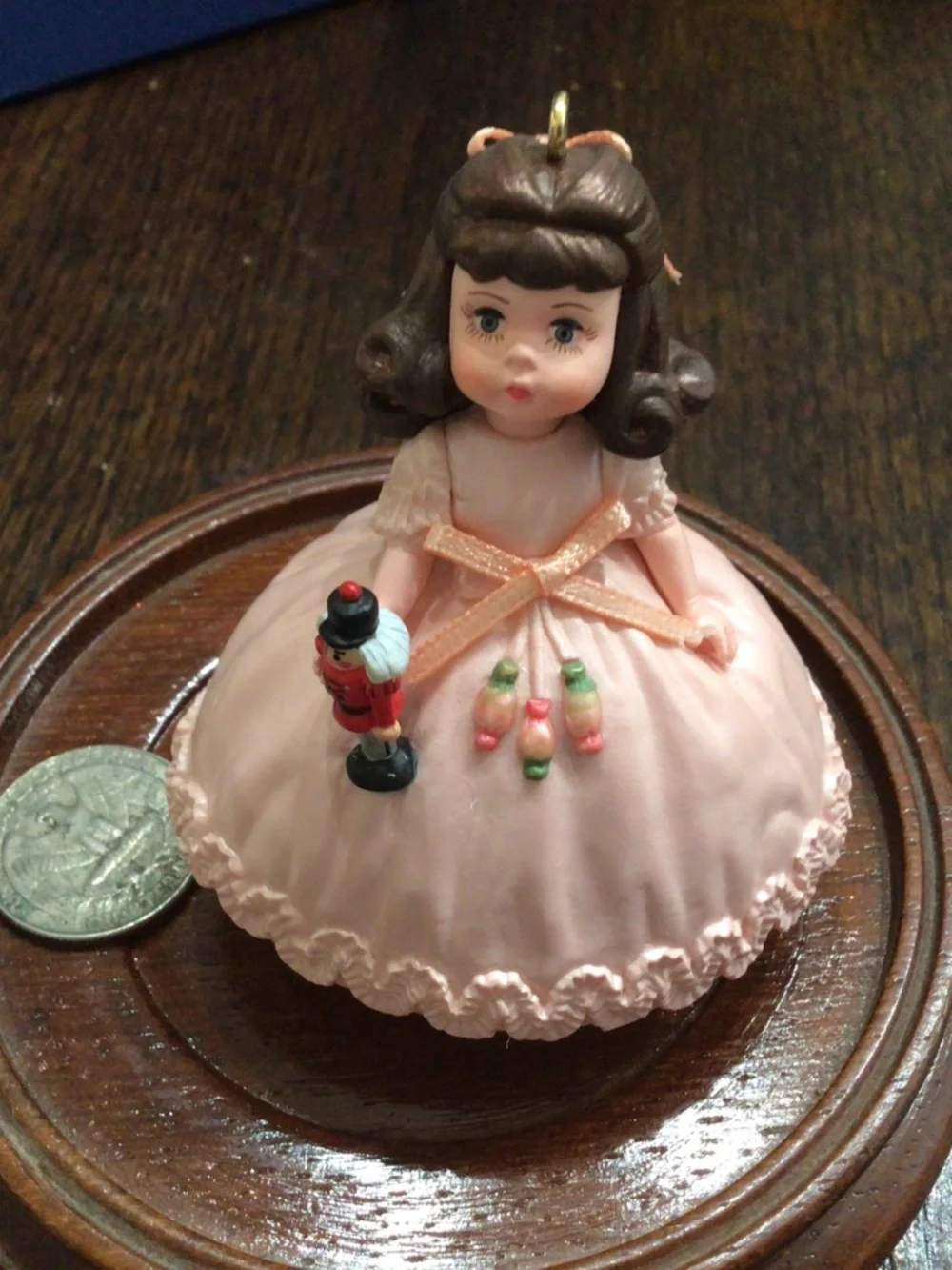 Vintage Hallmark Keepsake  ornament, dancing Clara, Madame Alexander 2004